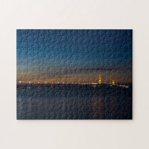 Mighty Mac At Night Pano Jigsaw Puzzle