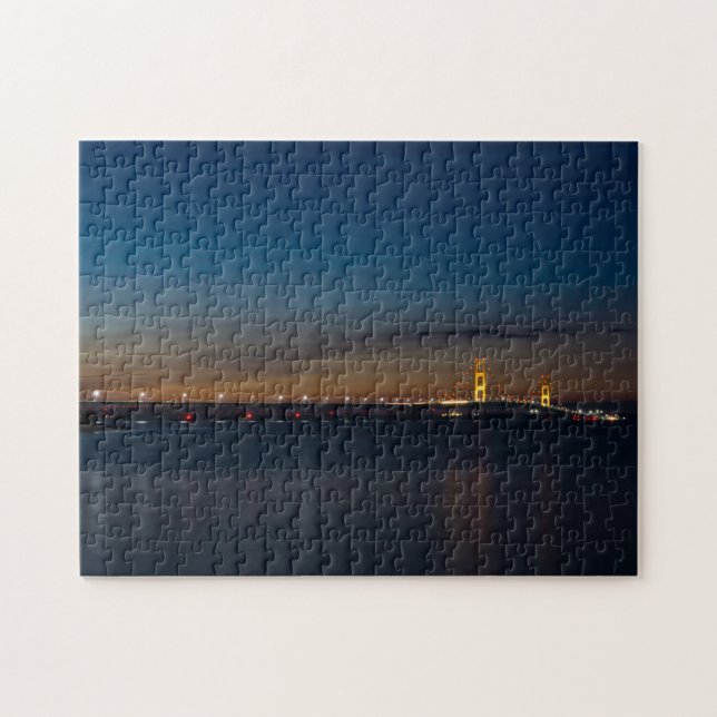 Mighty Mac At Night Pano Jigsaw Puzzle (Horizontal)