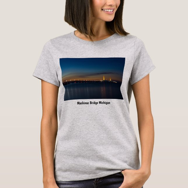 Mighty Mac At Night Pano T-Shirt (Front)