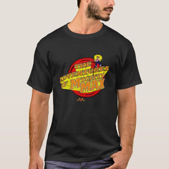 Mighty Max Retro Cartoon Classic   T-Shirt (Front)