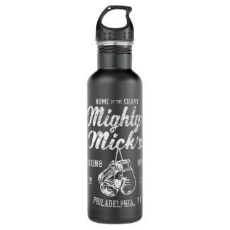 Mighty Mick's Boxing Gym Vintage Philly Sports 483 710 Ml Water Bottle