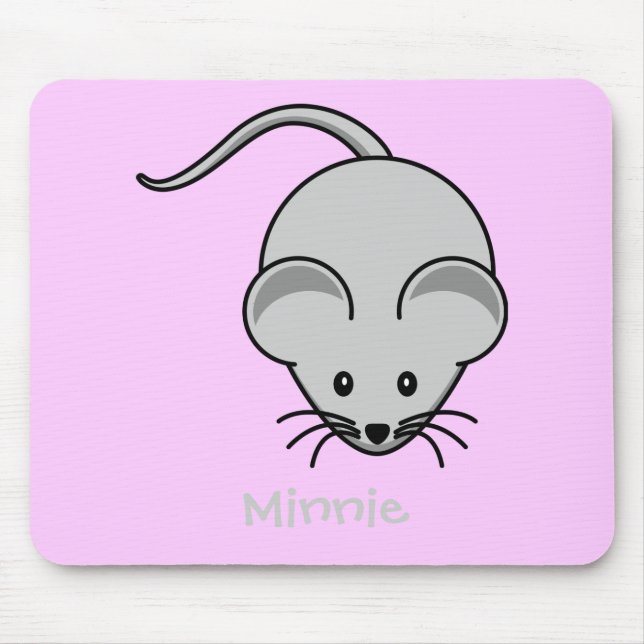 Mighty mouse mouse pad (Front)