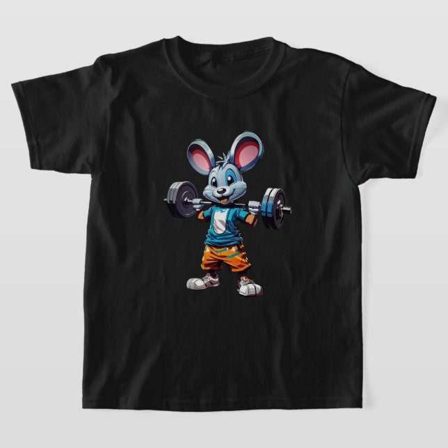  Mighty Mouse T-Shirt (Laydown)