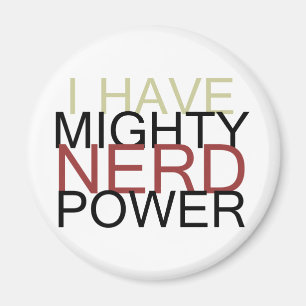 MIGHTY NERD POWER MAGNET