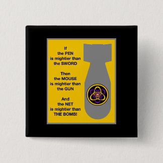 Mighty Net 2 Inch Square Button
