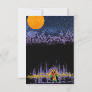 Mighty Nizz and the Fireflies Thank You Card