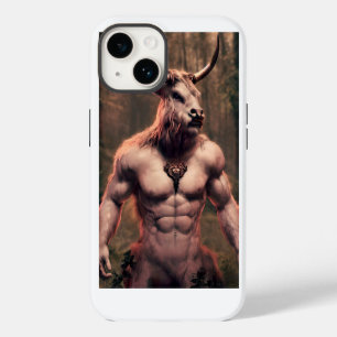 mighty Taurus in the forest iPhone 14 Case