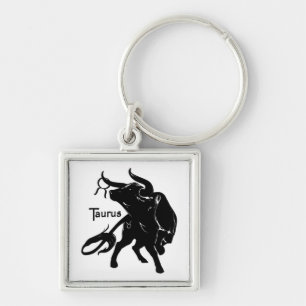 Mighty Taurus the Bull Zodiac Keychain