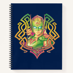 Mighty Thor Colourful Asgardian Graphic Notebook