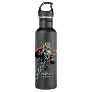 Mighty Thor Illustrated Character Art 710 Ml Water Bottle