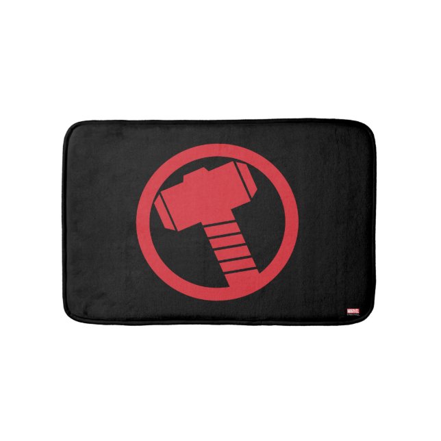 Mighty Thor Logo Bath Mat (Front)
