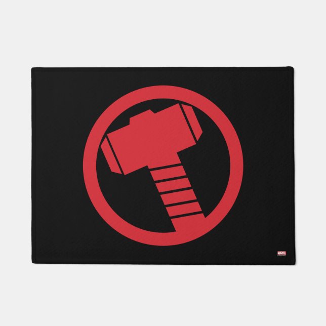 Mighty Thor Logo Doormat (Front)