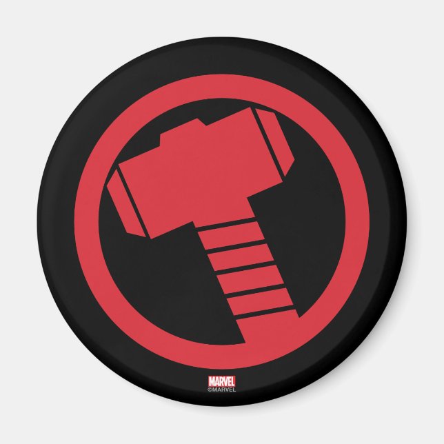 Mighty Thor Logo Magnet (Front)