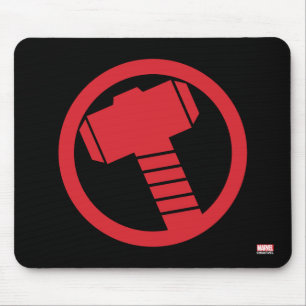Mighty Thor Logo Mouse Pad
