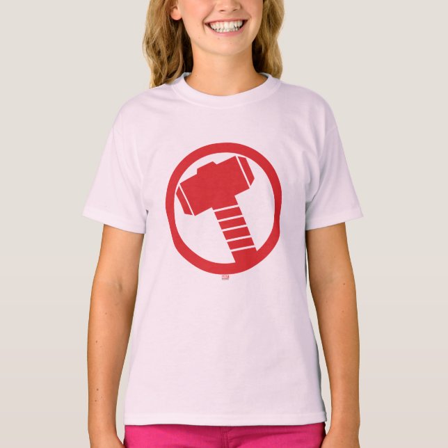 Mighty Thor Logo T-Shirt (Front)
