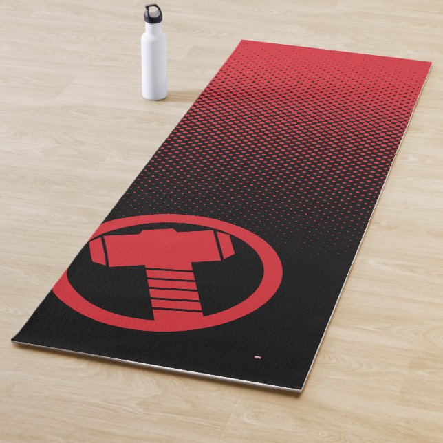 Mighty Thor Logo Yoga Mat (In Situ)
