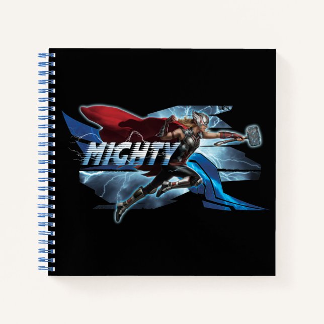 Mighty Thor Mjölnir Rush Graphic Notebook (Front)