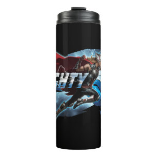 Mighty Thor Mjölnir Rush Graphic Thermal Tumbler