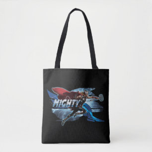 Mighty Thor Mjölnir Rush Graphic Tote Bag