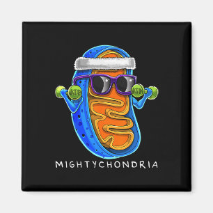Mightychondria Cellular Biology Science Teacher Fu Magnet