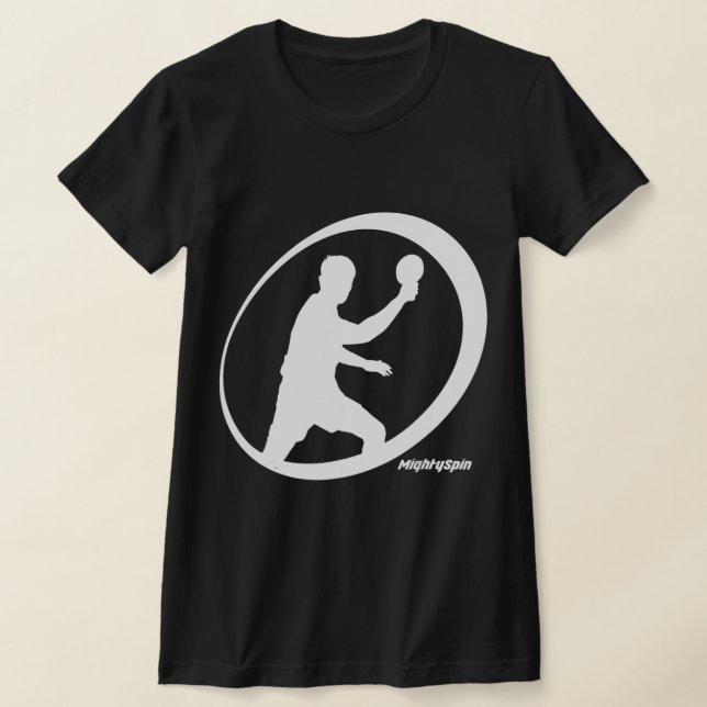 MightySpin  Ping Pong Tee  Table Tennis  Comfy (Laydown)