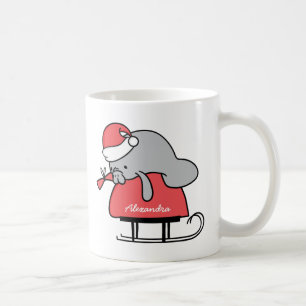 Mignee Manatee Nom de Noël Mug