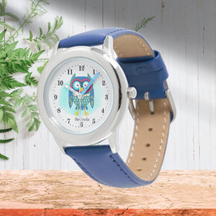 mignon amateur de hibou ajouter le nom Montre