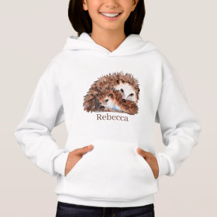 mignon amateurs de hérisson ajouter nom Sweat - s