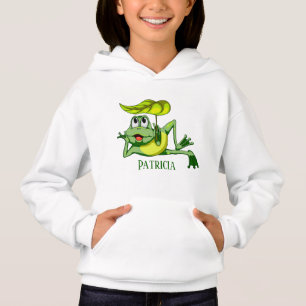 mignon amoureux de grenouille ajouter nom Sweat -