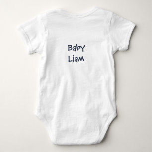 Mignon Body Bébé Pingouin Aquarelle Lisant un Livr