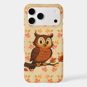 Mignon, chouette fantaisiste vintage d'automne