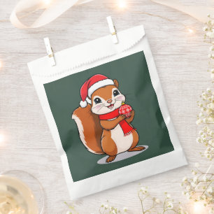 Mignon Christmas squirrel Favour Bag