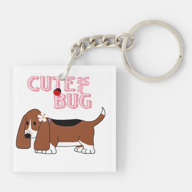Mignon comme porte - clé d'insecte (Dos)