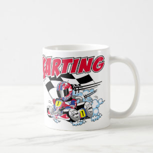 Mignon disparaissent la tasse de kart