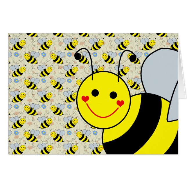 Mignon gaffez l'abeille (Devant horizontal)