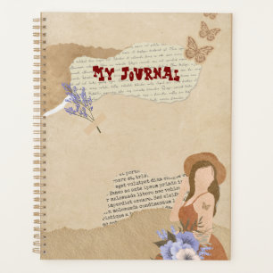 Mignon gris, fleur, papillon et texte