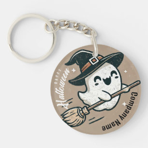 Mignon Halloween Flying sorcier fantôme Porte - cl