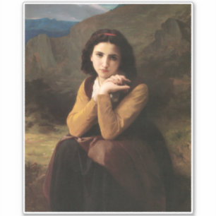 Mignon Innocence of Adolescent Girl, Bouguereau