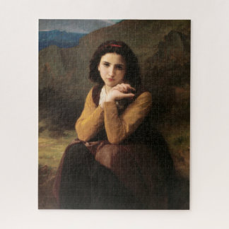 Mignon Innocence of Adolescent Girl, Bouguereau Jigsaw Puzzle