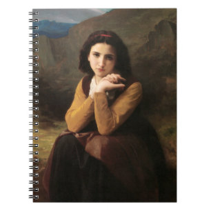 Mignon Innocence of Adolescent Girl, Bouguereau Notebook