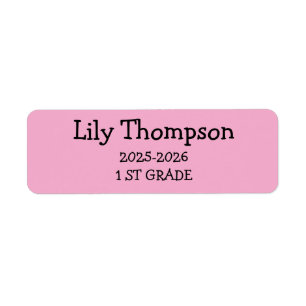 Mignon Minimaliste Rentree Scolaire