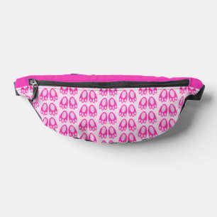 Mignon motif de pieds de lapin fille bébé rose pou