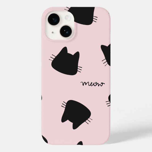 mignon motif iPhone 14 coque (Verso)