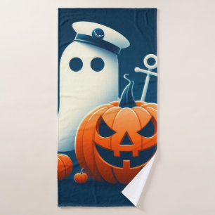Mignon, Nautique/côtier Halloween fantôme/citrouil