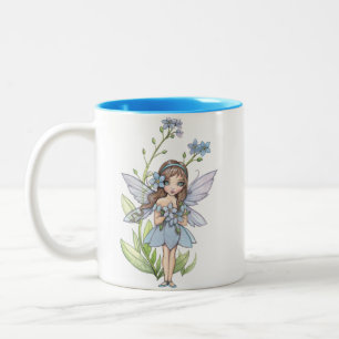 Mignon Oubliez-Moi Pas Flower Mug