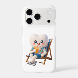 Mignon Ours Assis dans Chaise de Plage Coque iPhon