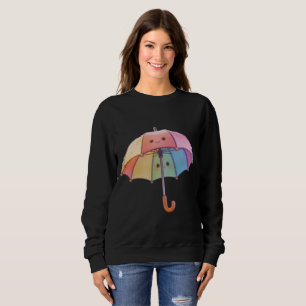 Mignon parapluie Kawaii Sweat à capuche pour femme