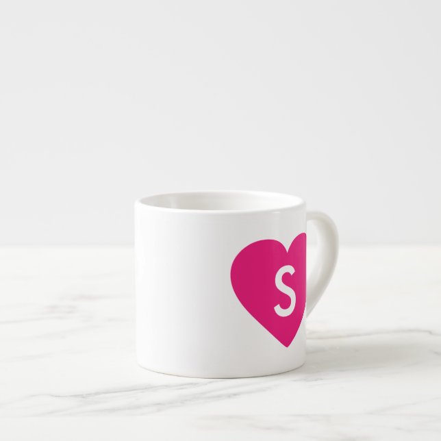 Mignon renard amour Espresso Mug (Devant droit)
