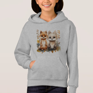 Mignon sweat à capuche pour jeune en animal de la
