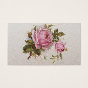 Mignon vintage Girly rose élégant s'est levé